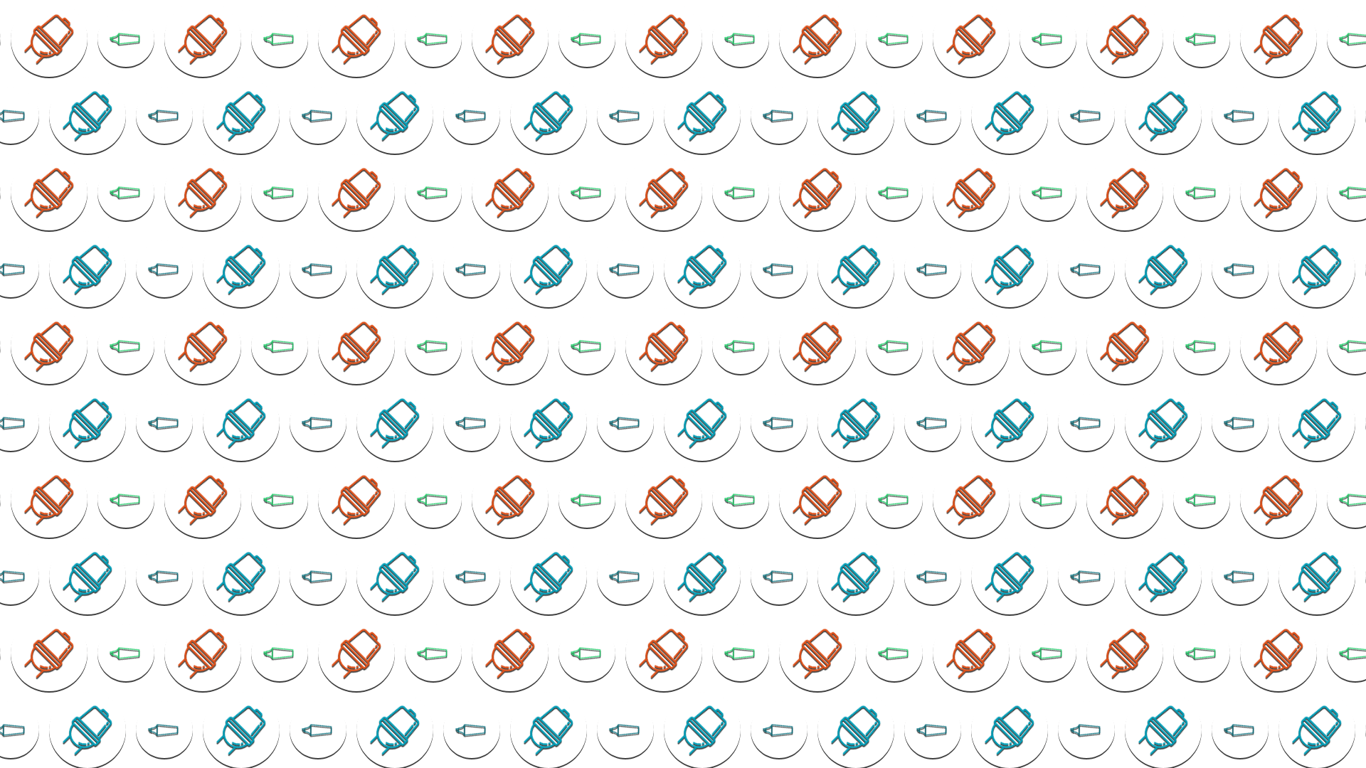 Pixbot › Hd Pattern Design - White Penny Round Texture (1920x1080), Png Download