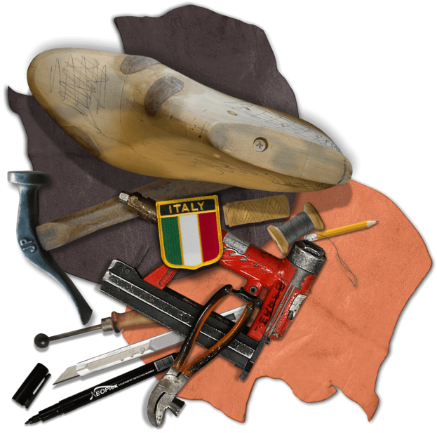Each Designer Pair Is A One Of A Kind, Combining Handcrafting - Metalworking Hand Tool (623x617), Png Download