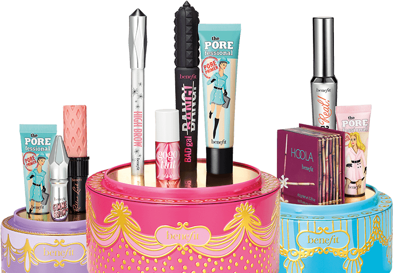 Cosmetics Png - Benefit Triple Decker Decadence (770x660), Png Download