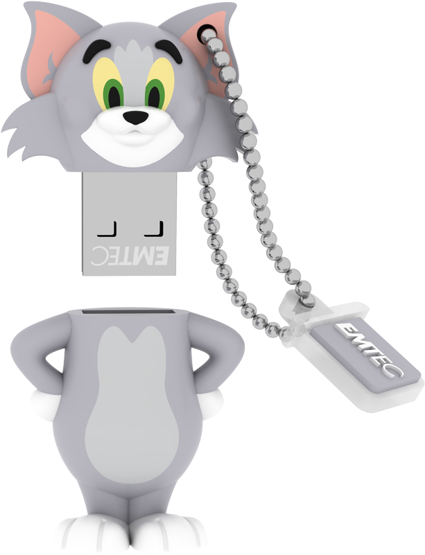 Tom & Jerry Front Open - Tom And Jerry Usb (800x800), Png Download