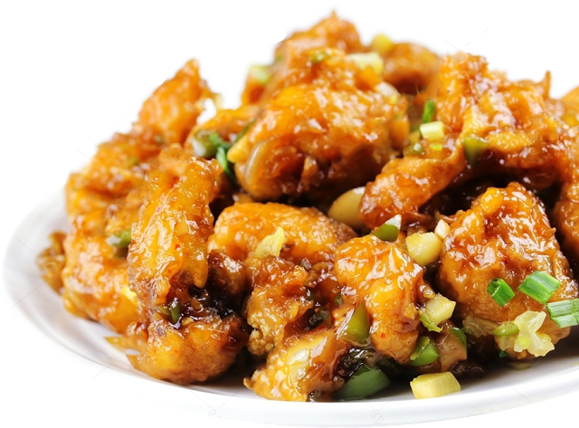 Orange Chicken (804x643), Png Download