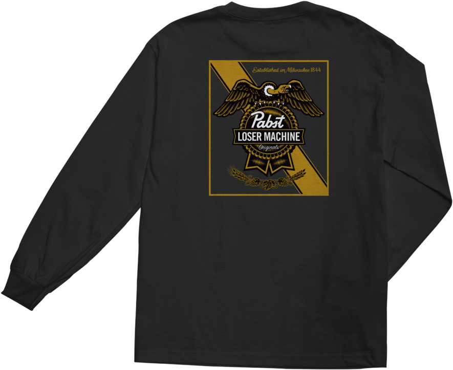 Lmc X Pbr Established Ii Ls Tee - T-shirt (1024x878), Png Download