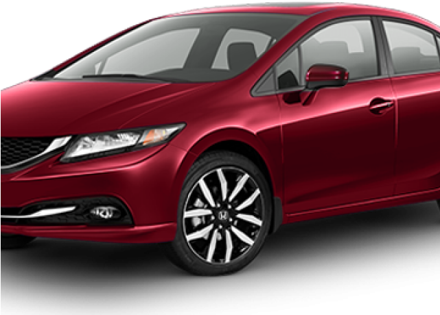 Black 2015 Honda Civic Sedan Ex (640x480), Png Download