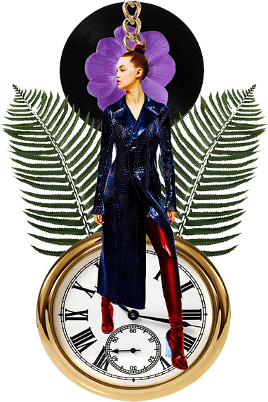 Neiman Marcus Art Of Fashion Fall 2015 Campaign02 - Mountain Unicycling (690x601), Png Download