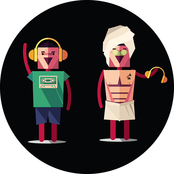 First Draft For The Characters - Illustration (600x600), Png Download