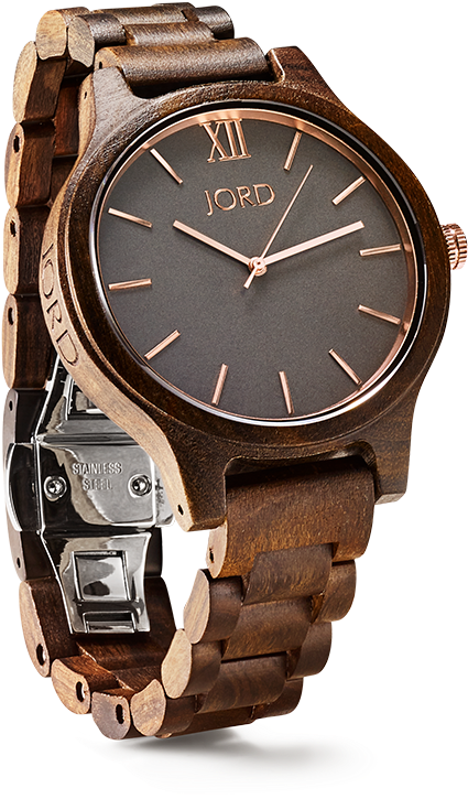 Wood Fashion Watch - Watch (590x750), Png Download