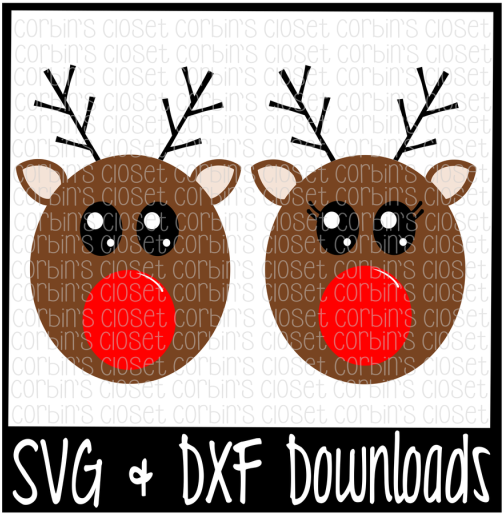 Free Reindeer Set Cutting File Crafter File - Tic Tac Toe Svg File (800x532), Png Download