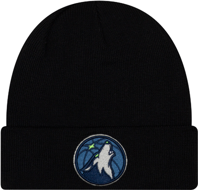 Minnesota Timberwolves Primary Logo Cuff Knit Hat - Beanie (500x667), Png Download