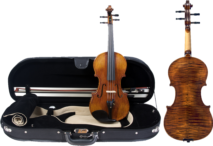 Milano Violin Outfit - Carlo Bisiach Violin (875x600), Png Download
