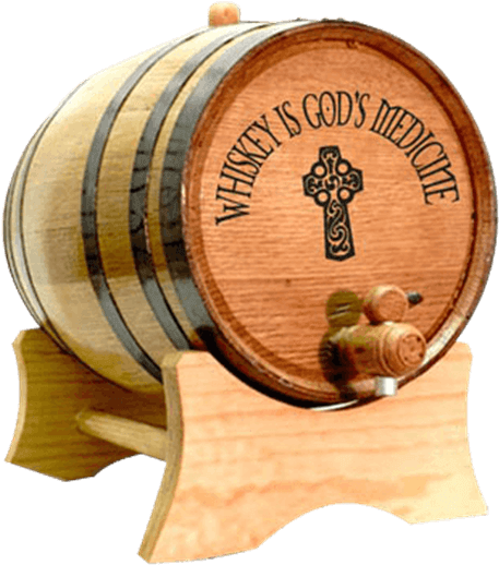 Custom Bourbon Barrel (555x555), Png Download