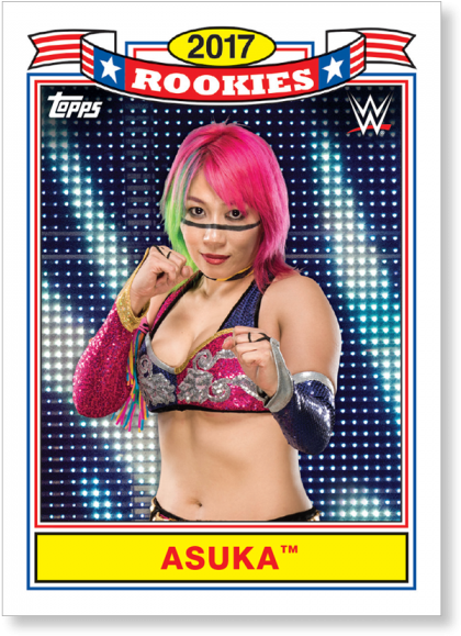 2018 Topps Wwe Heritage Asuka - Asuka (700x700), Png Download