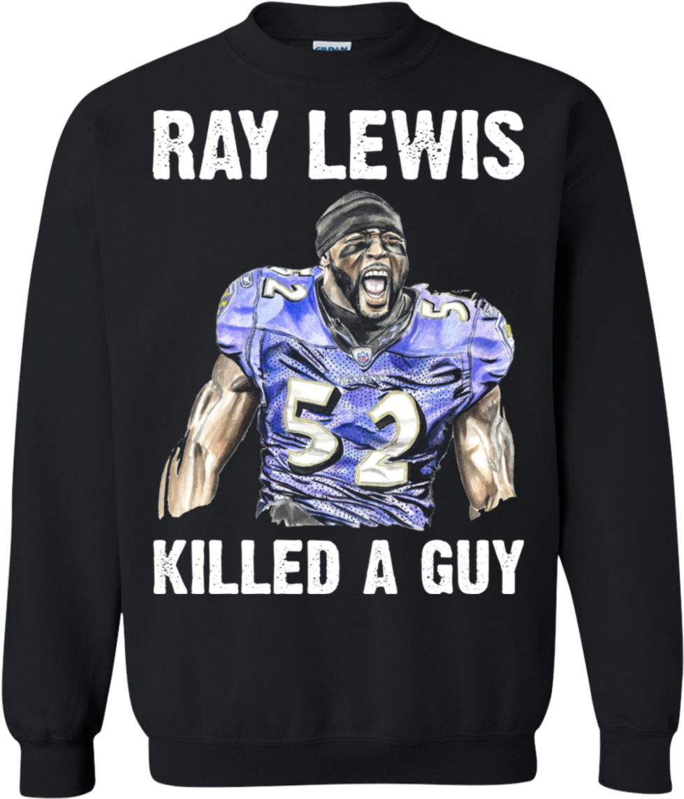 Ray Lewis Killed A Guy Sweatshirt - Roger Federer Legends Born September (1155x1155), Png Download
