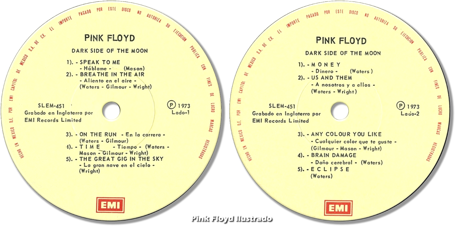 Etiquetas Lados 1 Y - Emi (1600x798), Png Download