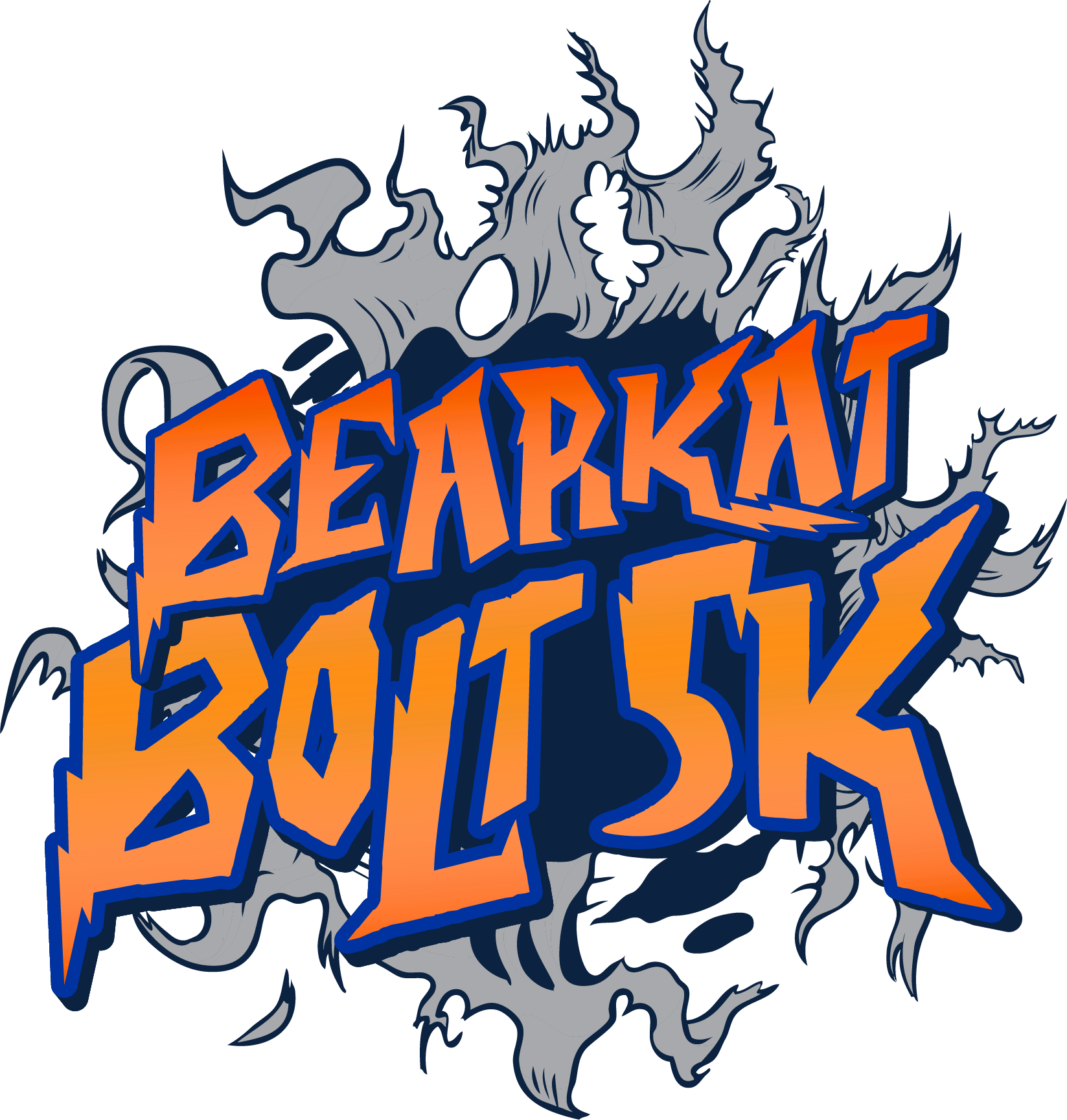 2018 Bearkat Bolt 5k Run - Illustration (1647x1730), Png Download