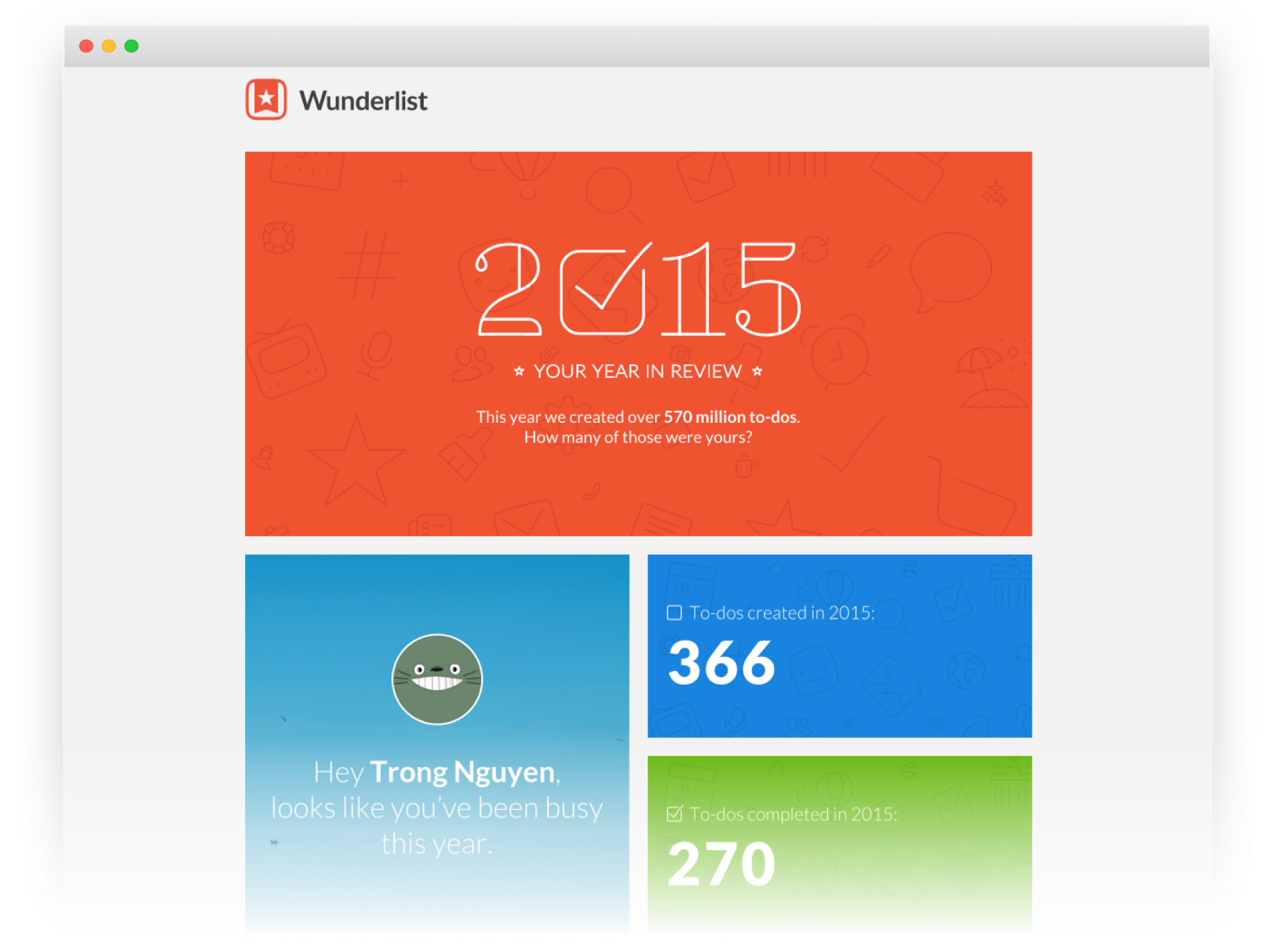 I Have Known Wunderlist For 5 Years I Read Some Articles - Multimedia Software (2600x1406), Png Download