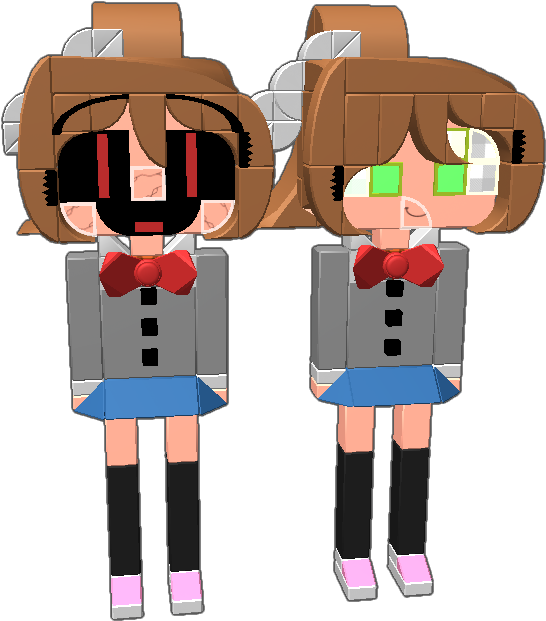 Yeh I Added Her Jumpscare In The Just Monkia Route - Illustration (768x768), Png Download