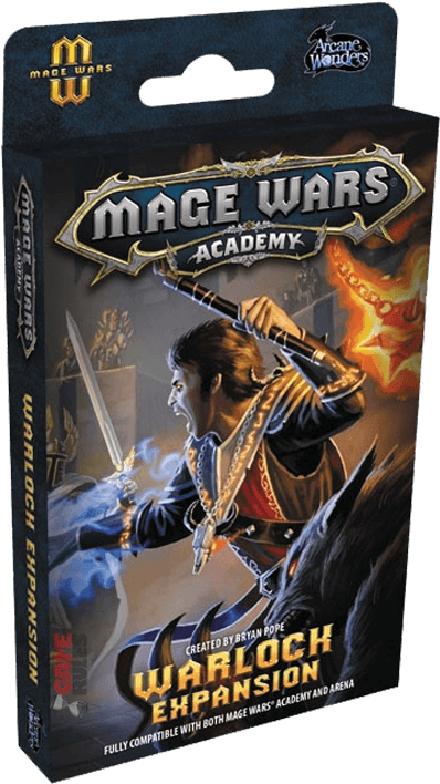 Magewars Academywarlock Ob - Mage Wars Academy Warlord Expansion (709x709), Png Download