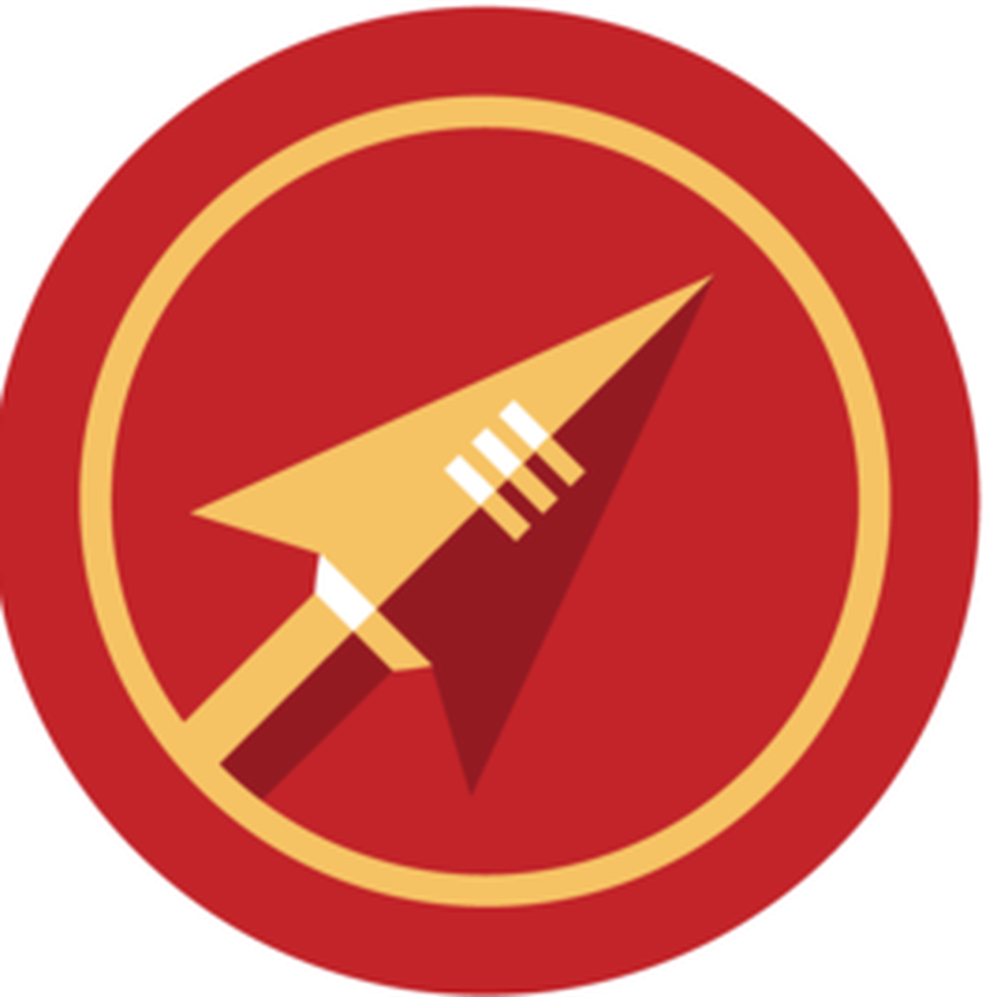 Clip Art Transparent Download Arrowhead Clipart Delta - Kansas City Chiefs (1400x1400), Png Download