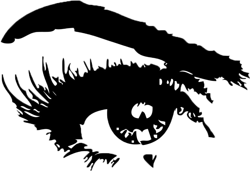 Eyebrow - Mascara Eyes Drawing Png (1080x1080), Png Download