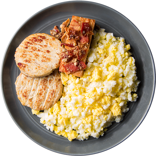 Bacon Praline Paleo French Toast With Chicken Apple - Piccata (660x660), Png Download