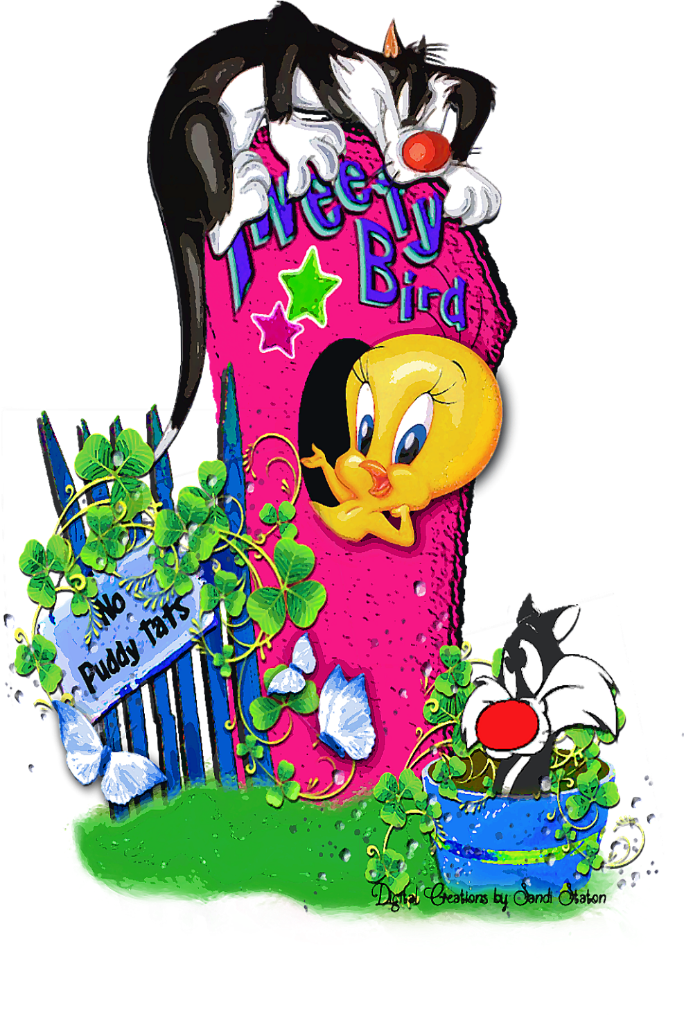 Sylvester The Cat (1050x1500), Png Download