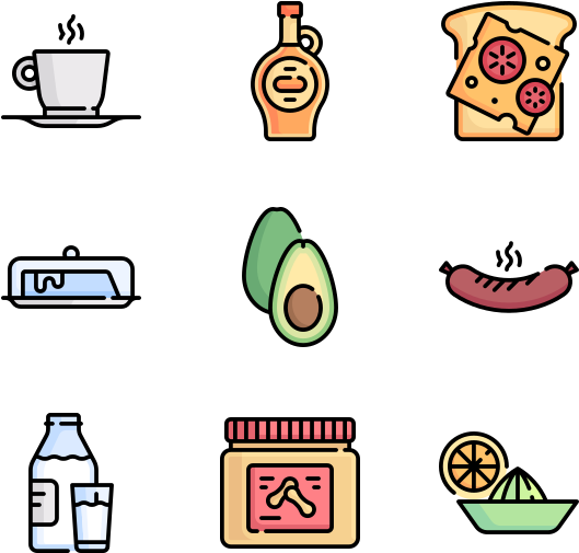 Breakfast (600x564), Png Download