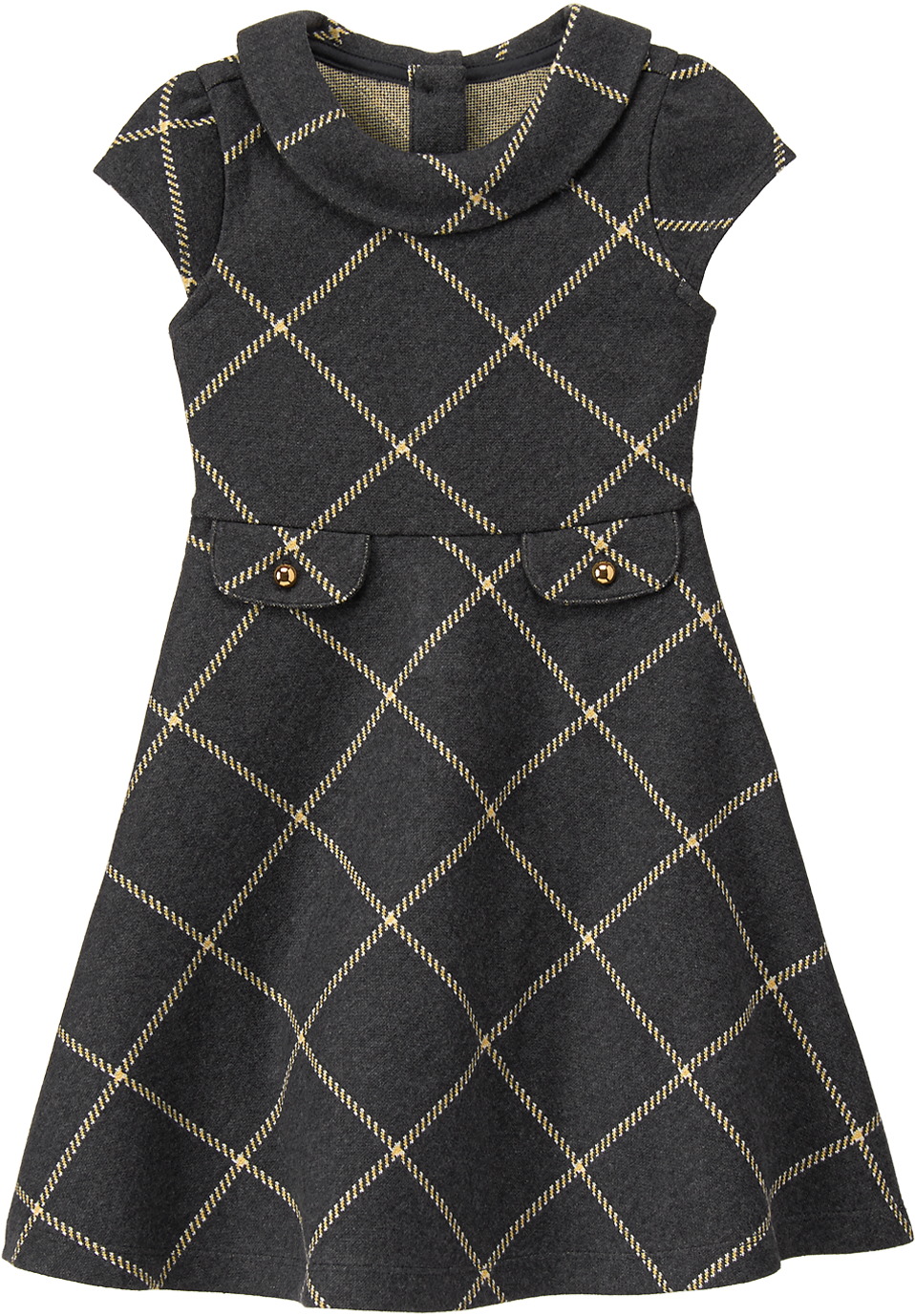 Prepped And Polished In Our Adorable Plaid Dress (1400x1780), Png Download