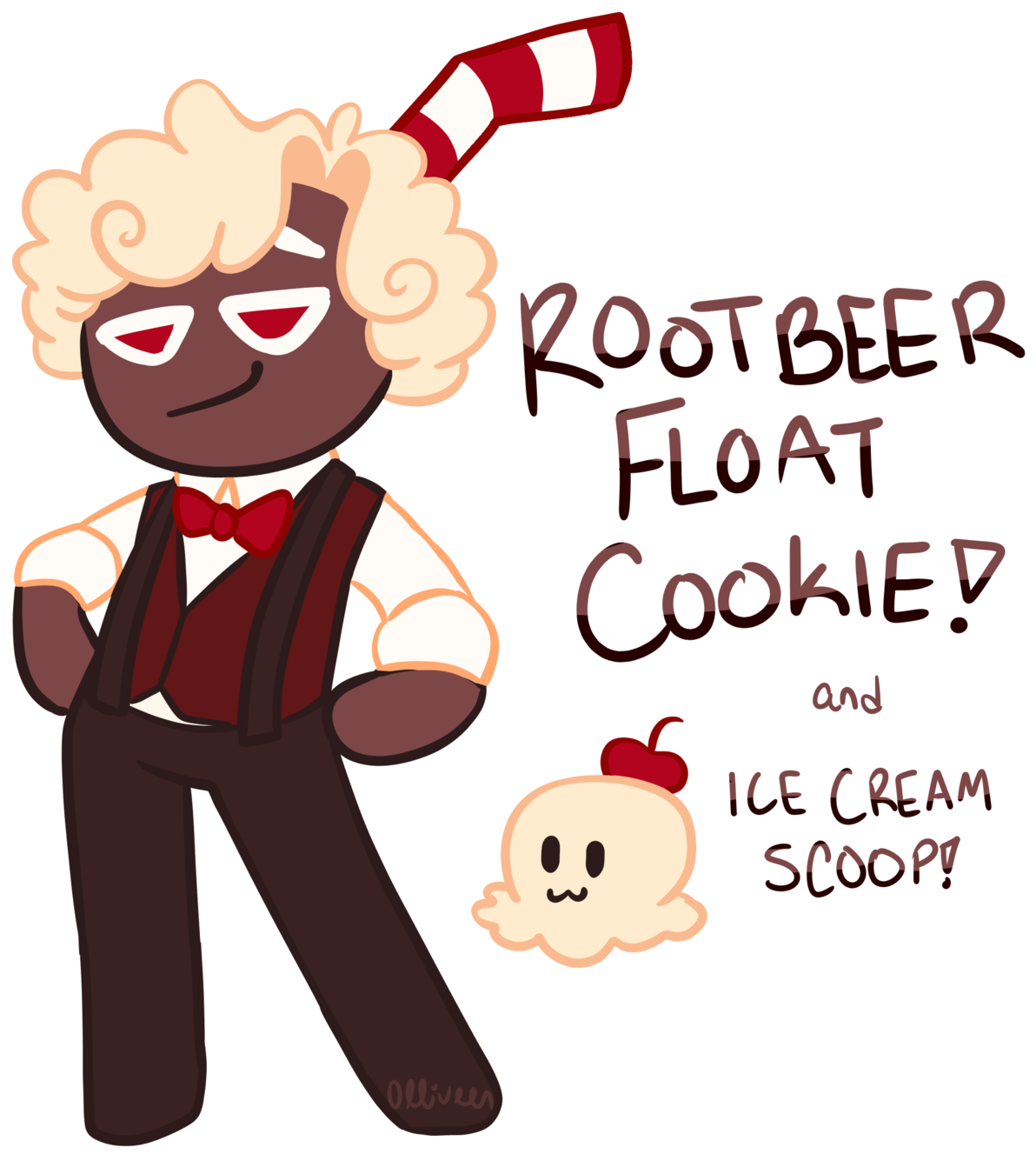 Hrghg Cookie Run Ocs - Cartoon (1280x1342), Png Download