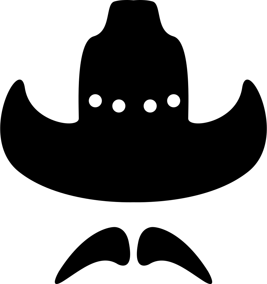 Png File Svg - Cowboy Silhouette Png (924x980), Png Download