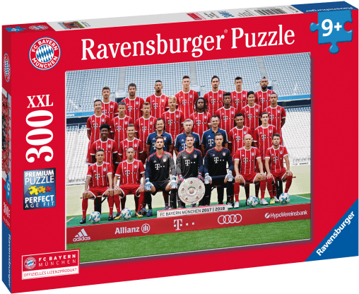 Jigsaw Puzzle Team 17/18 - Fc Bayern 17 18 (660x660), Png Download