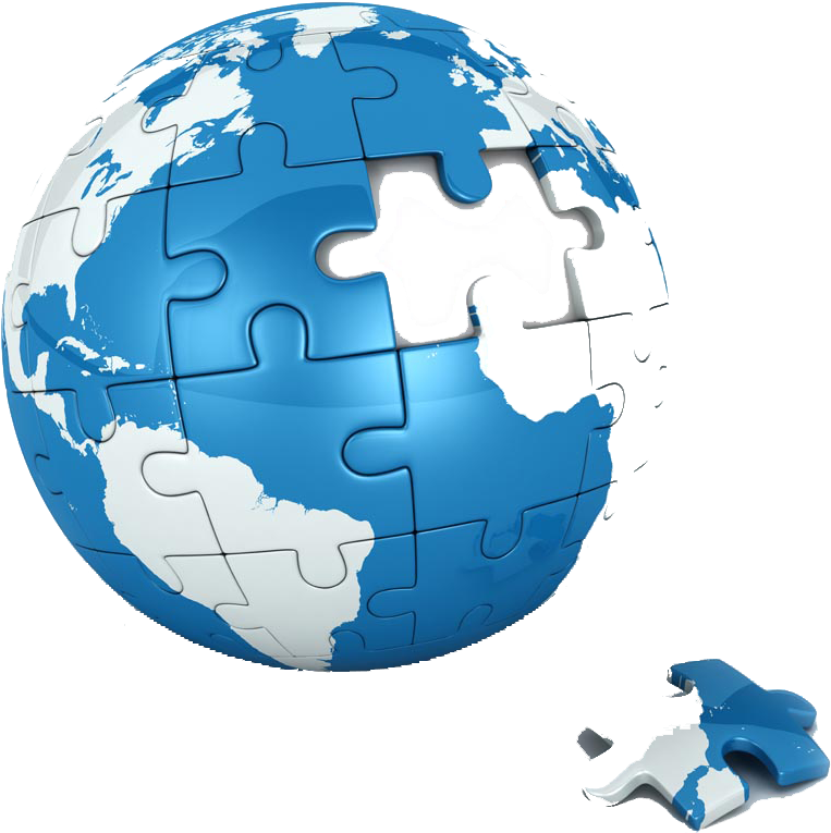 Earth Puzzle Png (1000x1000), Png Download