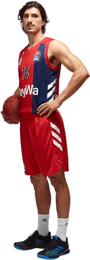 Here You Will Find The Record Players Of Fc Bayern - Fc Bayern Basketball Djedovic (660x880), Png Download