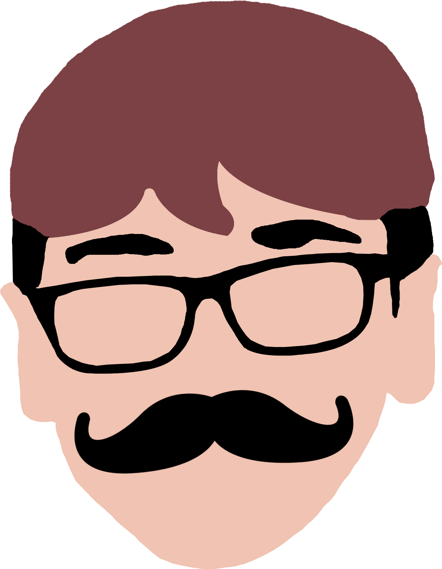 Soggymustache Development - Soggy Mustache (2000x2000), Png Download