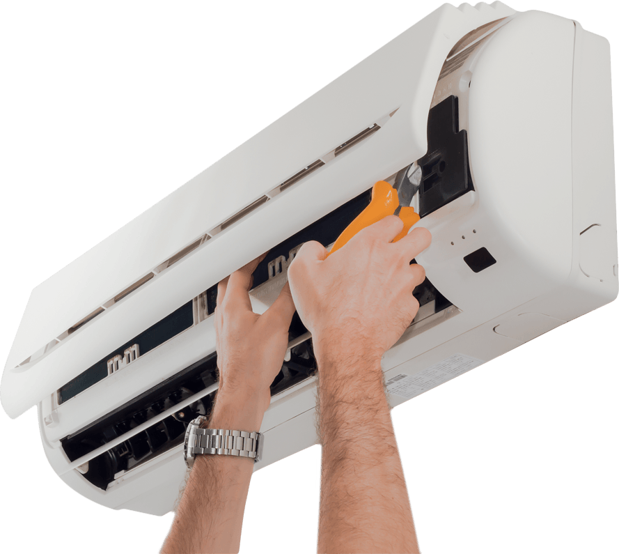 Air Conditioning Filter Cleaning - Ac Repair And Service (889x795), Png Download