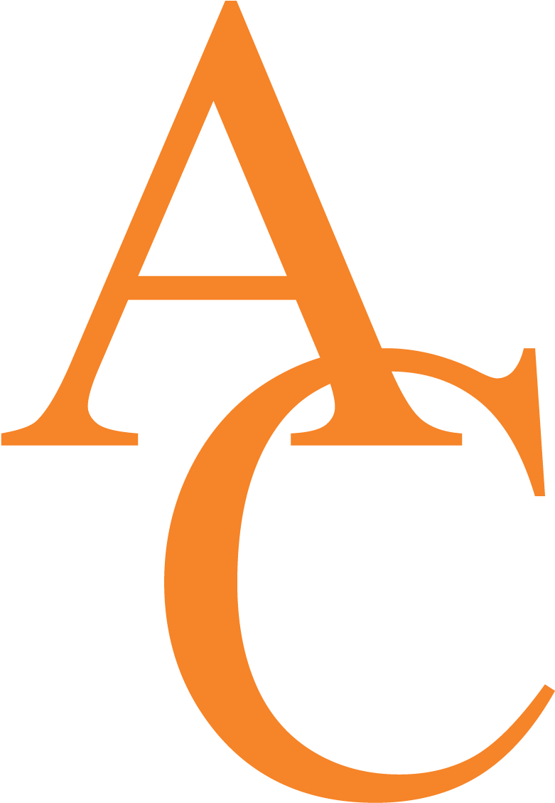 Ac Monogram In Orange - Angelina College (1575x1575), Png Download