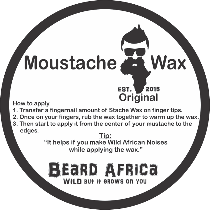 Beard Africa Moustache Wax 50ml - Belle Comme Tout (680x680), Png Download