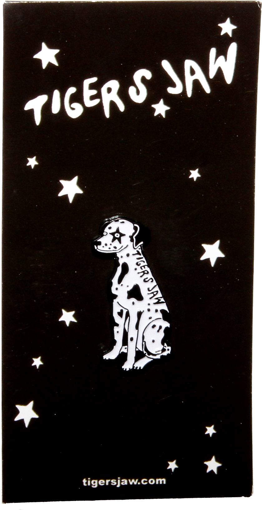 Image Of Dalmatian Enamel Pin - Moon And Stars Cartoon (941x1729), Png Download