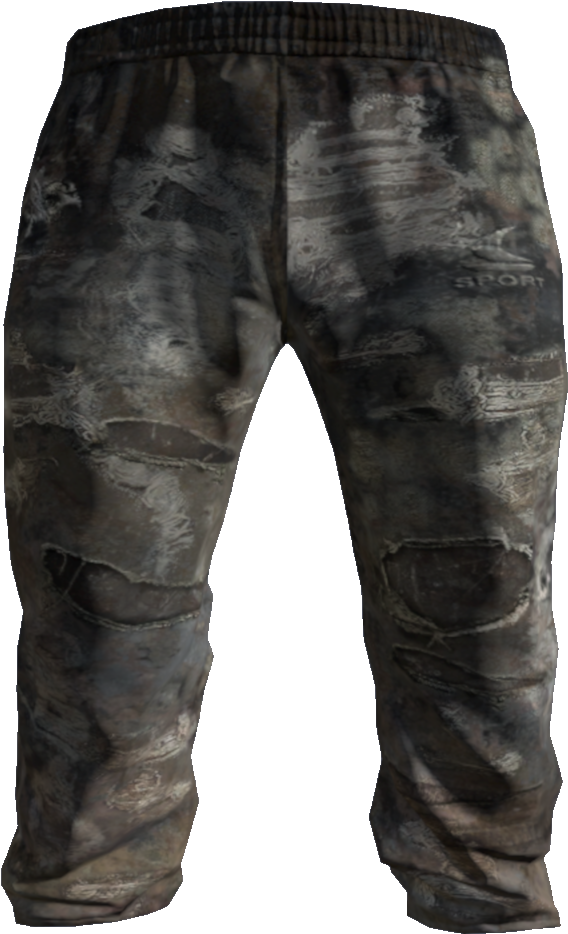 Black Tracksuit Pants Model (1920x1080), Png Download