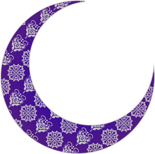 Islamic Moon Png - Circle (1000x824), Png Download