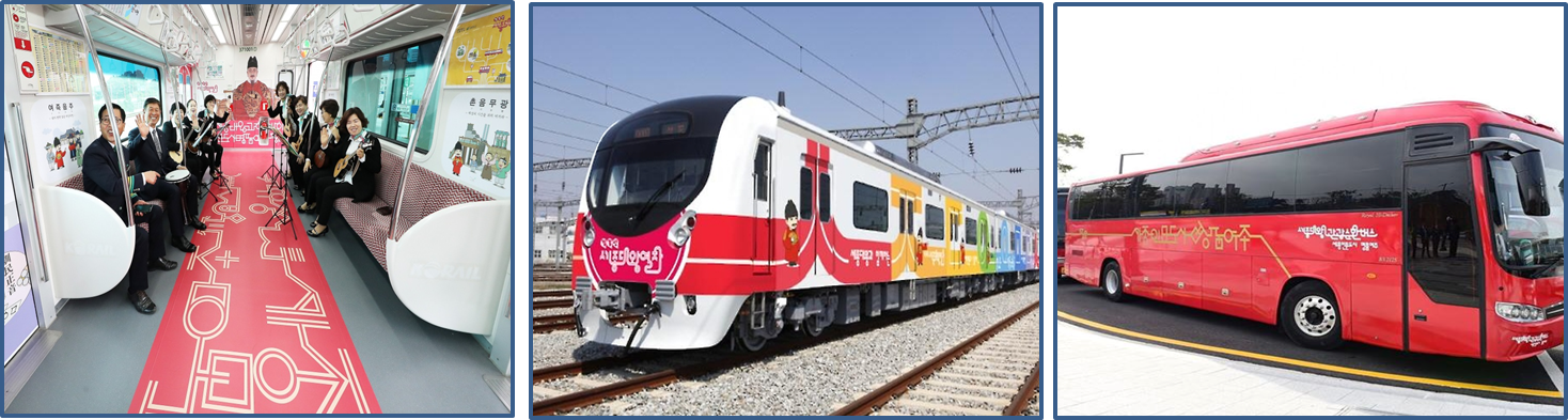A Band Is Playing Musci In The King Sejong Train - Track (1468x393), Png Download