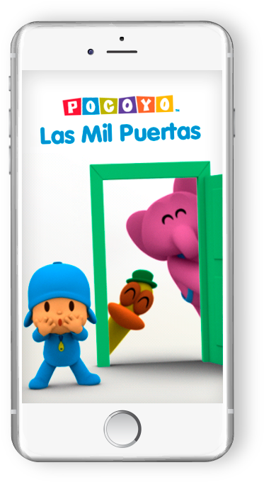 Mil-puertas - Pocoyo (500x720), Png Download