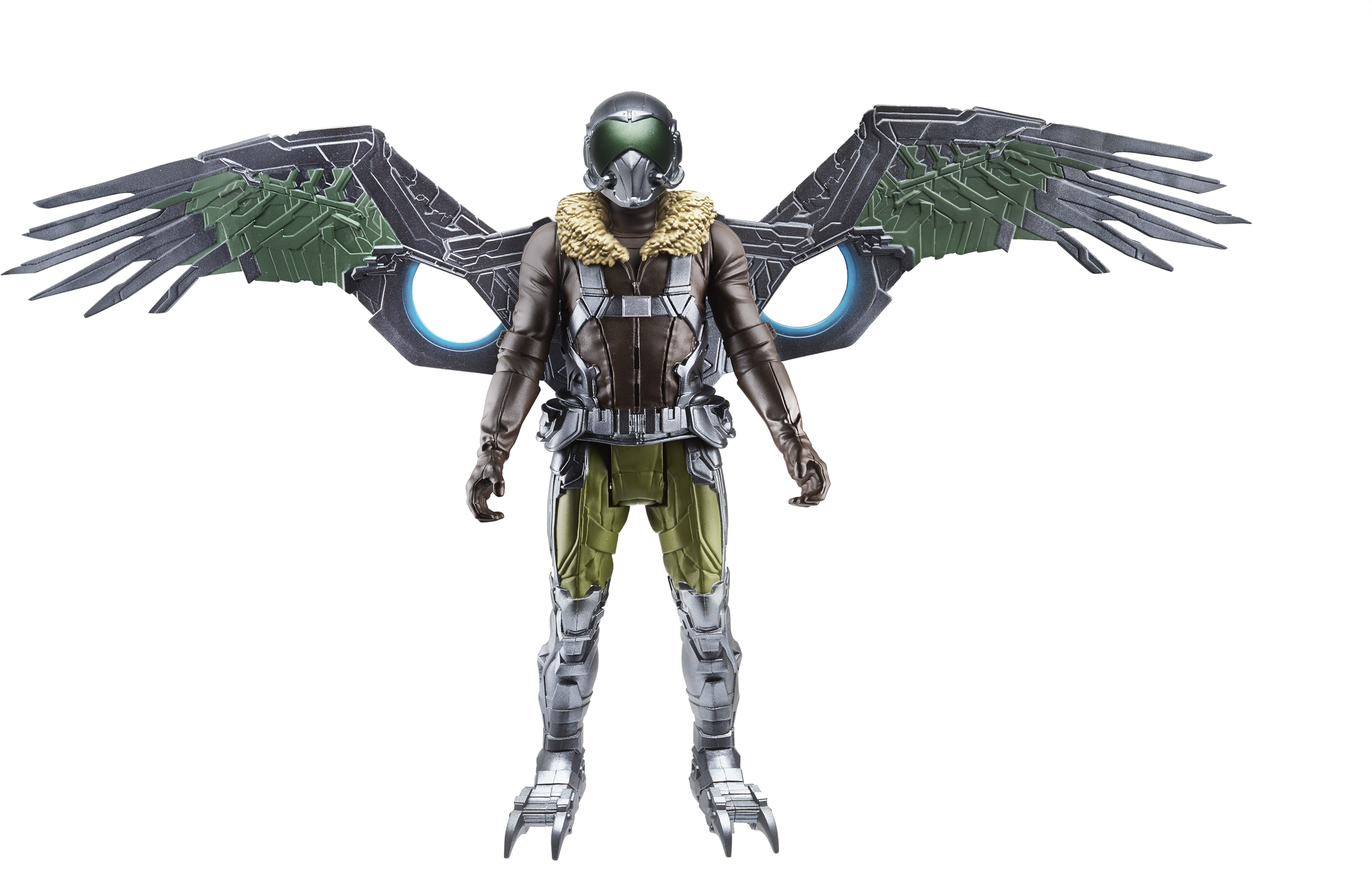 Homecoming Electronic 12 Inch Vulture Figure - Spider Man Homecoming Vulture Toy (3000x1862), Png Download
