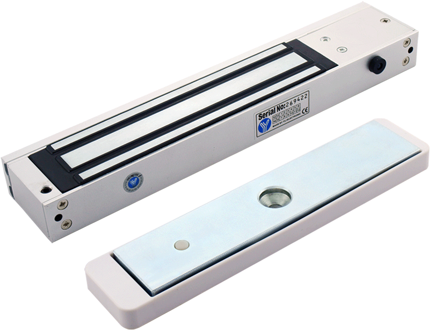7 Electromagnet Led Retention 280kg - Cerradura Magnetica (1000x1000), Png Download