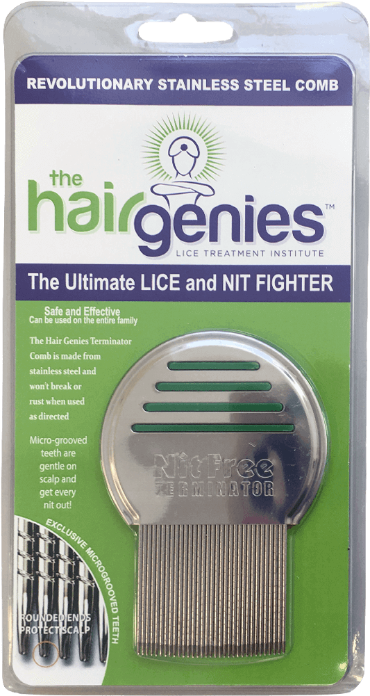 Hair Genies Terminator Comb - Brush (1080x1080), Png Download