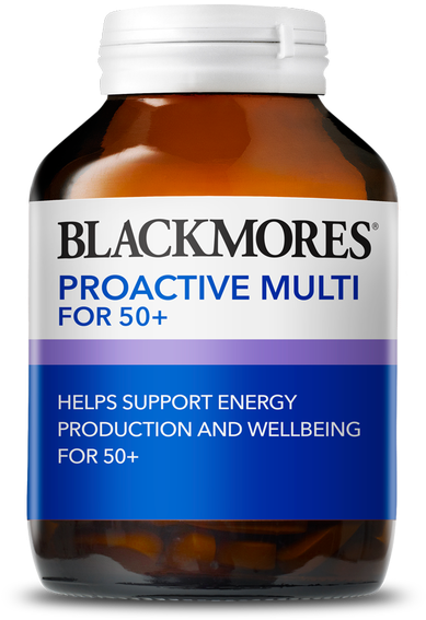 Multivitamin Blackmores For 50+ (524x690), Png Download
