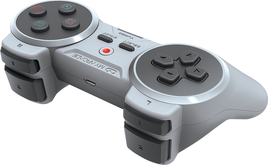 Its Turbo Feature Can Be Assigned To Any Of The Action - Game Controller (1000x1000), Png Download