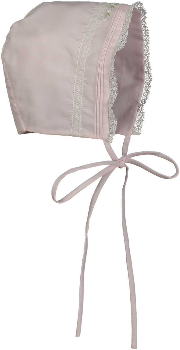 Girls Floral Bullion & Lace Bonnet - Chair (1280x1280), Png Download