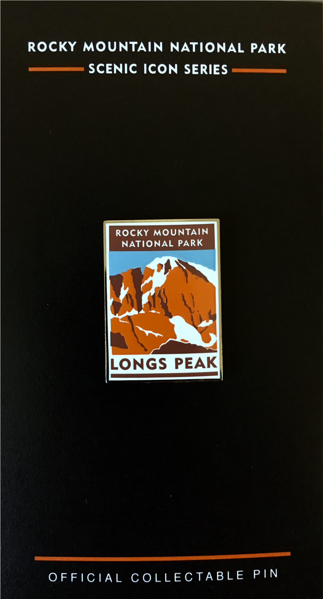 Rmnp Longs Peak Pin - Book (2048x2048), Png Download