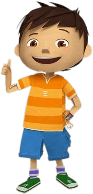 Download Zack Thumb Up Clipart Png Photo - Zack En Quack Png (850x639), Png Download