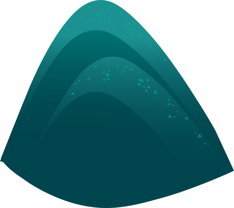 Hill Mountain Peak Rock Summit Free Image On Pixabay - Hill Graphic (640x567), Png Download